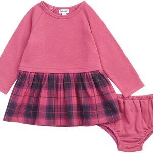 SPLENDID Infant Girls Pretty In Plaid Dress Se